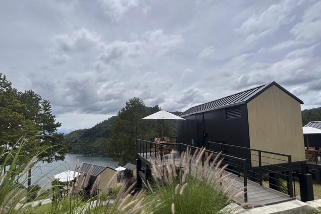 Bobocabin Patra Parapat, Toba. Foto: Caroline Pramantie/kumparan