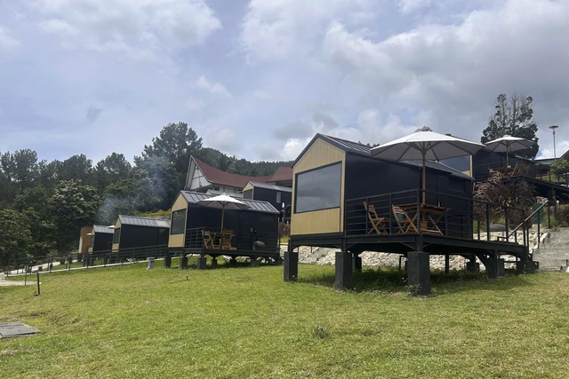 Bobocabin Patra Parapat, Toba. Foto: Caroline Pramantie/kumparan