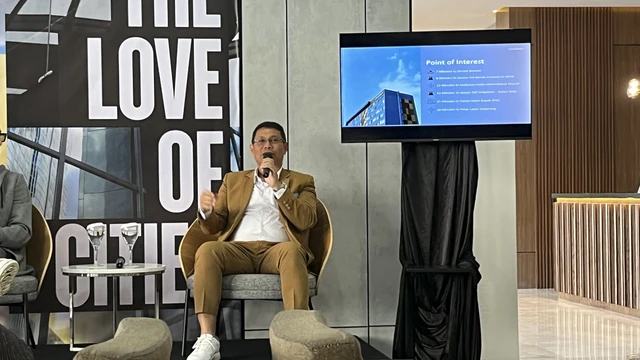 GM Citadines Connect Airport Jakarta, Marshel Hendrik dalam acara Opening - Media Chat yang digelar di Tangerang, Kamis (10/7/2025). Foto: Gitario Vista Inasis/kumparan
