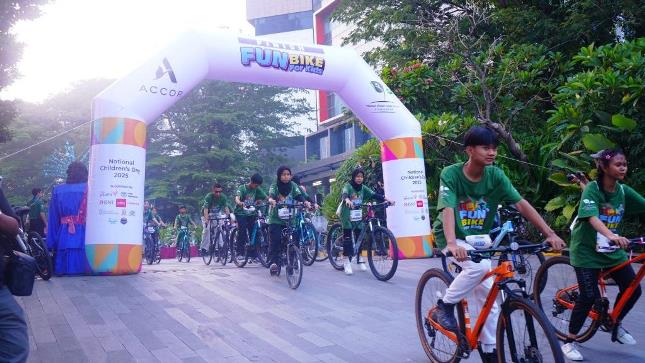 Accor Hotels dan ATFAC Rayakan Hari Anak Nasional 2025 dengan 'Fun Bike For Kids'