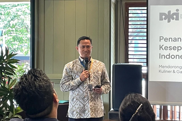 Faisal Kasim, Asisten Deputi Peningkatan Kapasitas SDM Industri Kementerian Pariwisata dan Ekonomi Kreatif. Foto: Salsha Okta Fairuz/kumparan