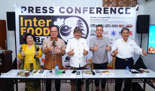 Bali Interfood 2025 siap digelar di Bali Nusa Dua Convention Center (BNDCC), Nusa Dua, pada 10–12 September 2025.