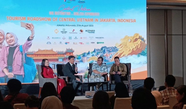 Program Tourism Roadshow Vietnam sukses digelar di Jakarta (27/8/ 2025).