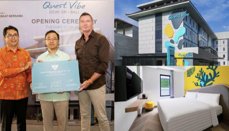 Kadis Pariwisata Bali, I Wayan Sumarajaya, Pemilik PT Geralcio Berkat bersama Freddy WIjaya, CEO Archipelago, John Flood (dari kiri ke kanan), pada Rabu (6/8/2025) (barometerbali/rian)