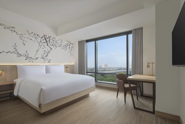 Deluxe King Room di Hotel Fairfield Bekasi. Foto: Dok. Istimewa