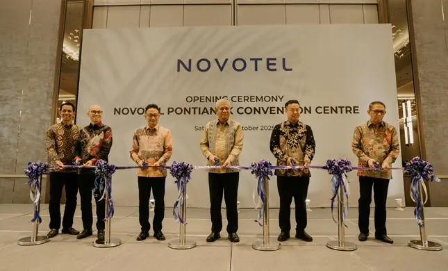 embukaan Novotel Pontianak Convention Centre