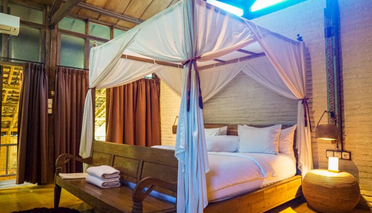 salah satu type kamar di Desa Alamanis Resort Villa Foto: Ist